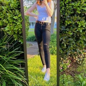 Me to We pacsun blue top size S.